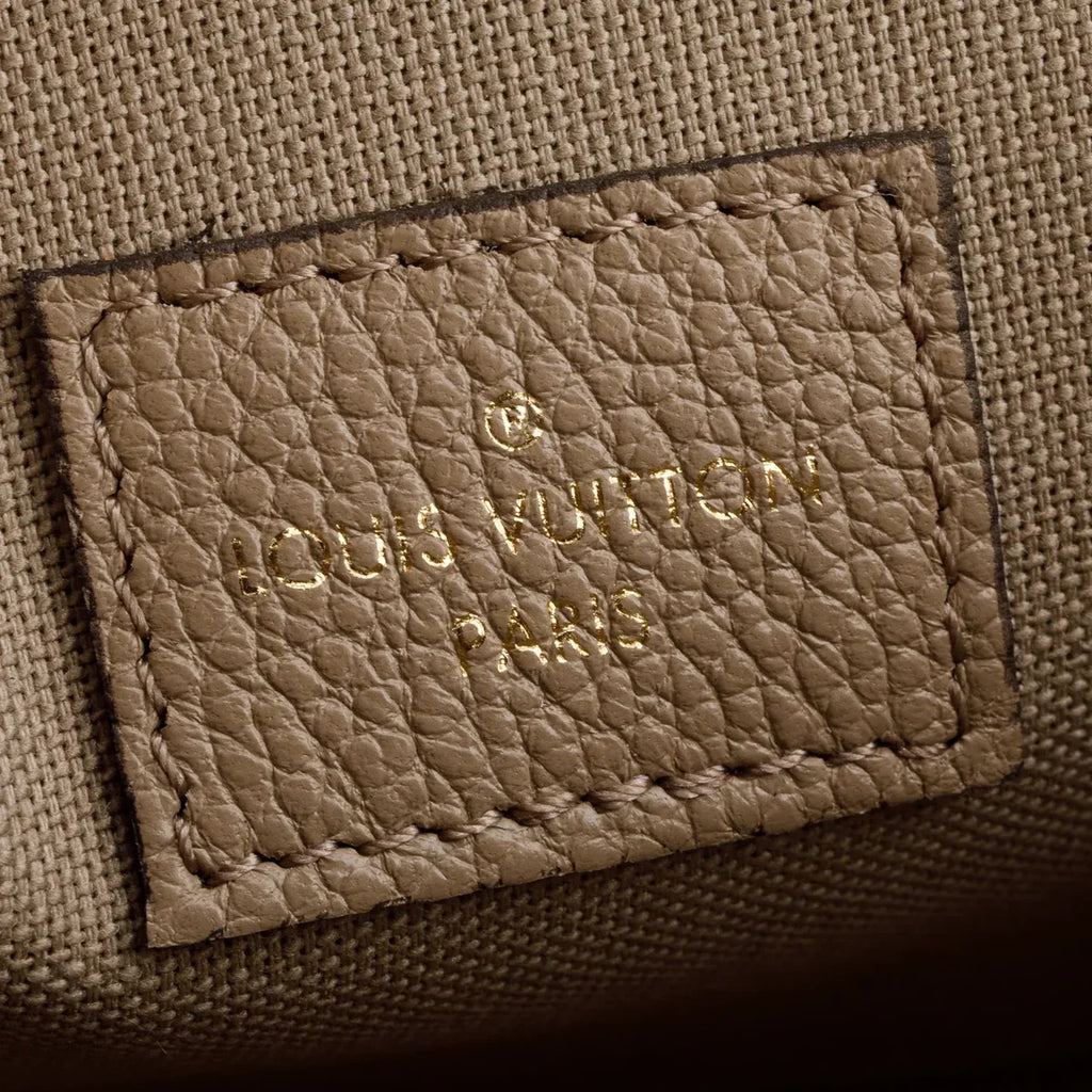 Louis Vuitton Tourterelle Monogram Empreinte Leather Felicie Pochette