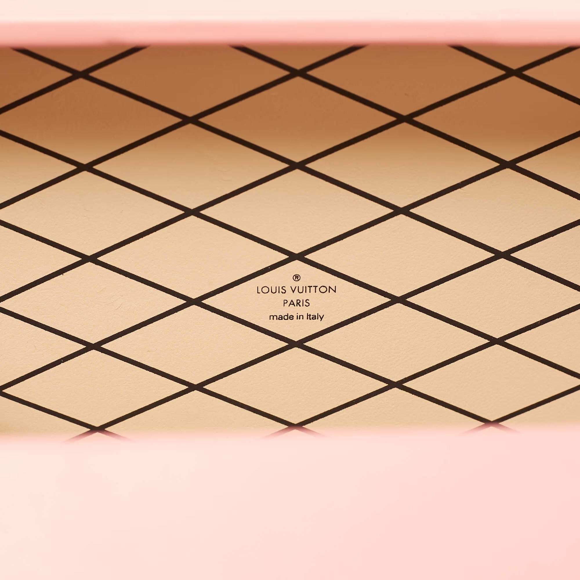 Louis Vuitton Petite Mallee Pink Since 1854 Jacquard Clutch