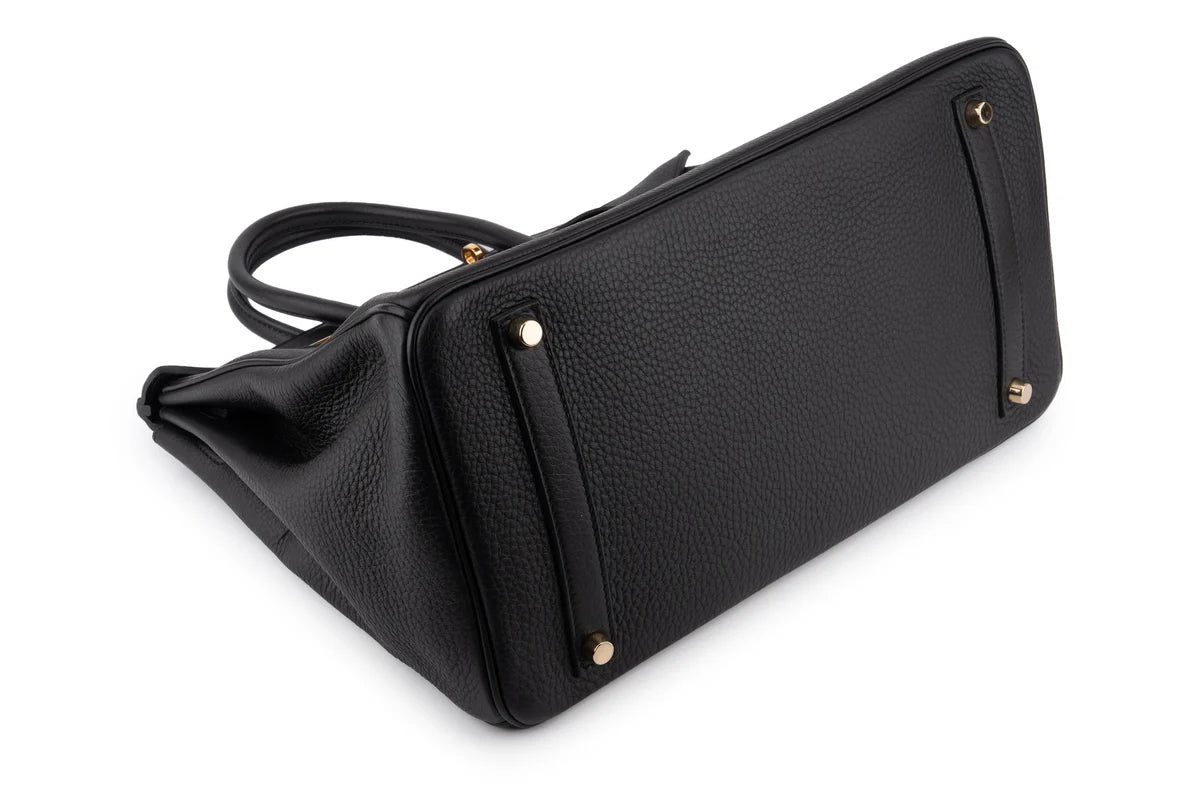 Hermès Birkin 35 Clemence Noir GHW