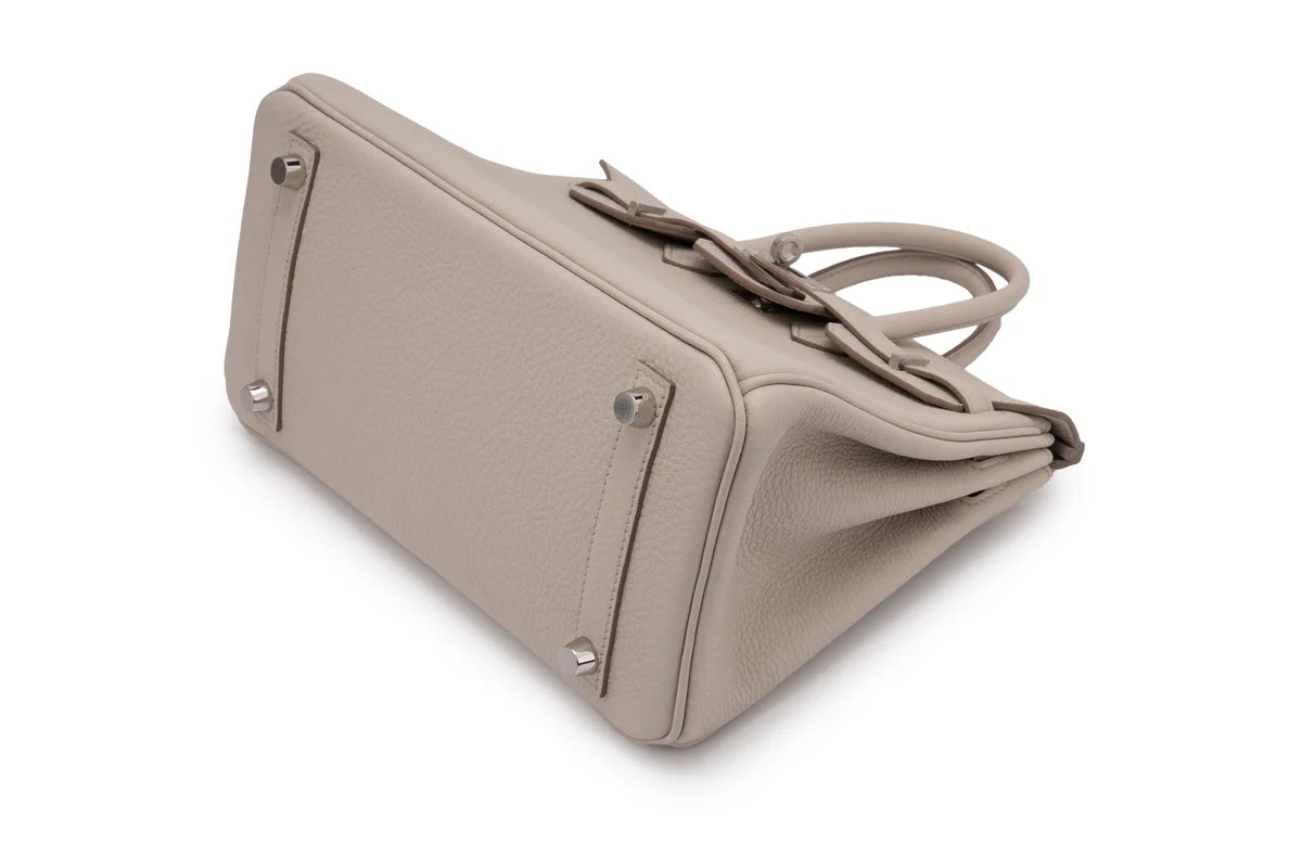 Hermès Birkin 25 Togo Beton PHW