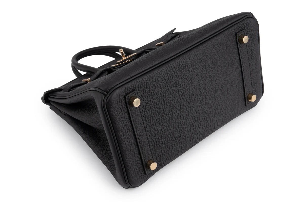 Hermès Birkin 25 Togo Noir PBHW