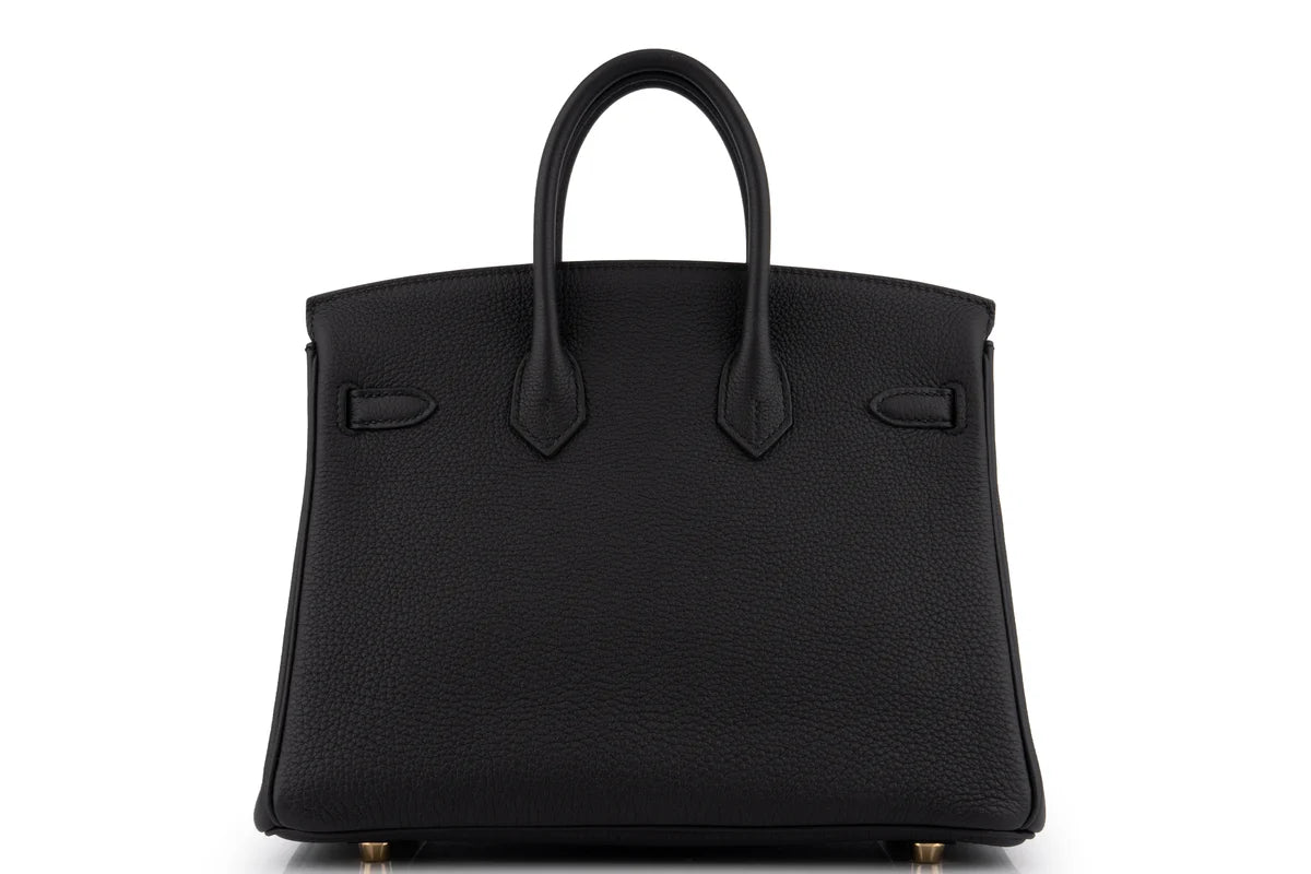 Hermès Birkin 25 Togo Noir PBHW