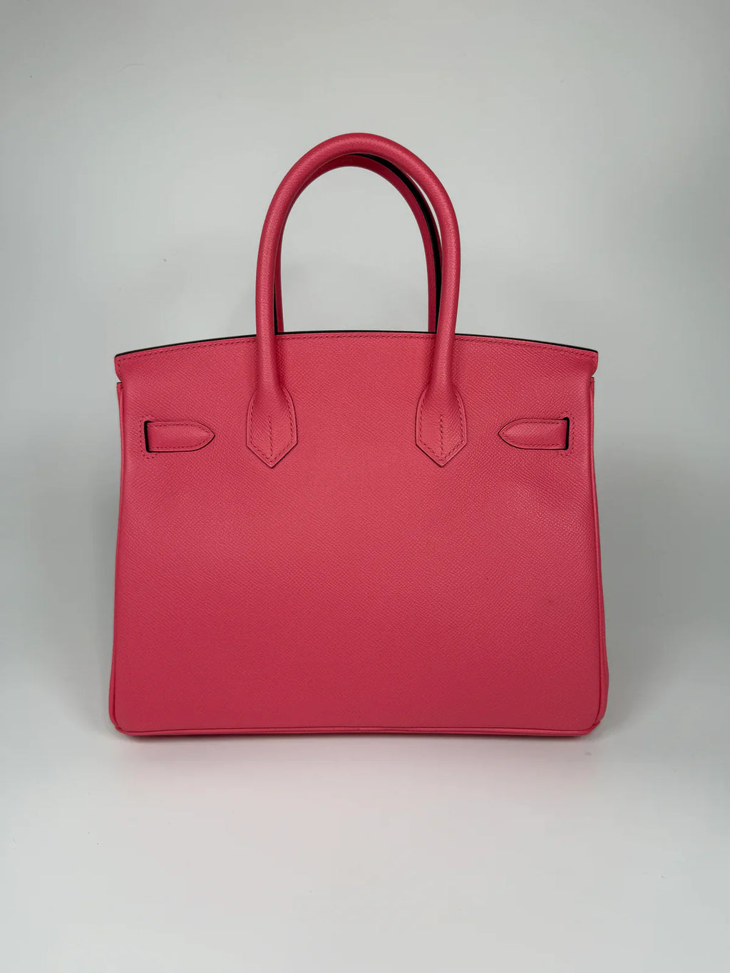 HERMÈS BIRKIN 30 IN ROSE AZALEE EPSOM LEATHER WITH PALLADIUM HARDWARE