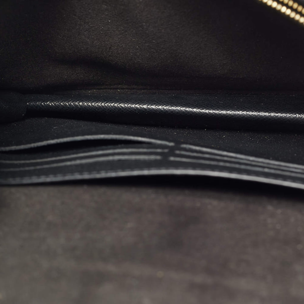 Louis Vuitton Twist Belt Black Epi Leather Chain Pouch