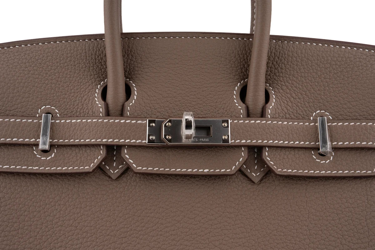 Hermès Birkin 25 Togo Etoupe PHW