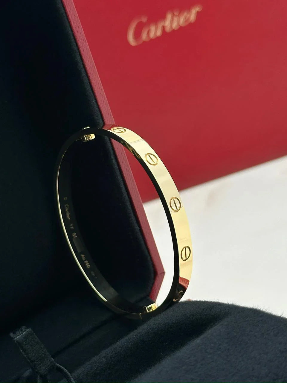 Cartier Love Bracelet Classic Model Size 17