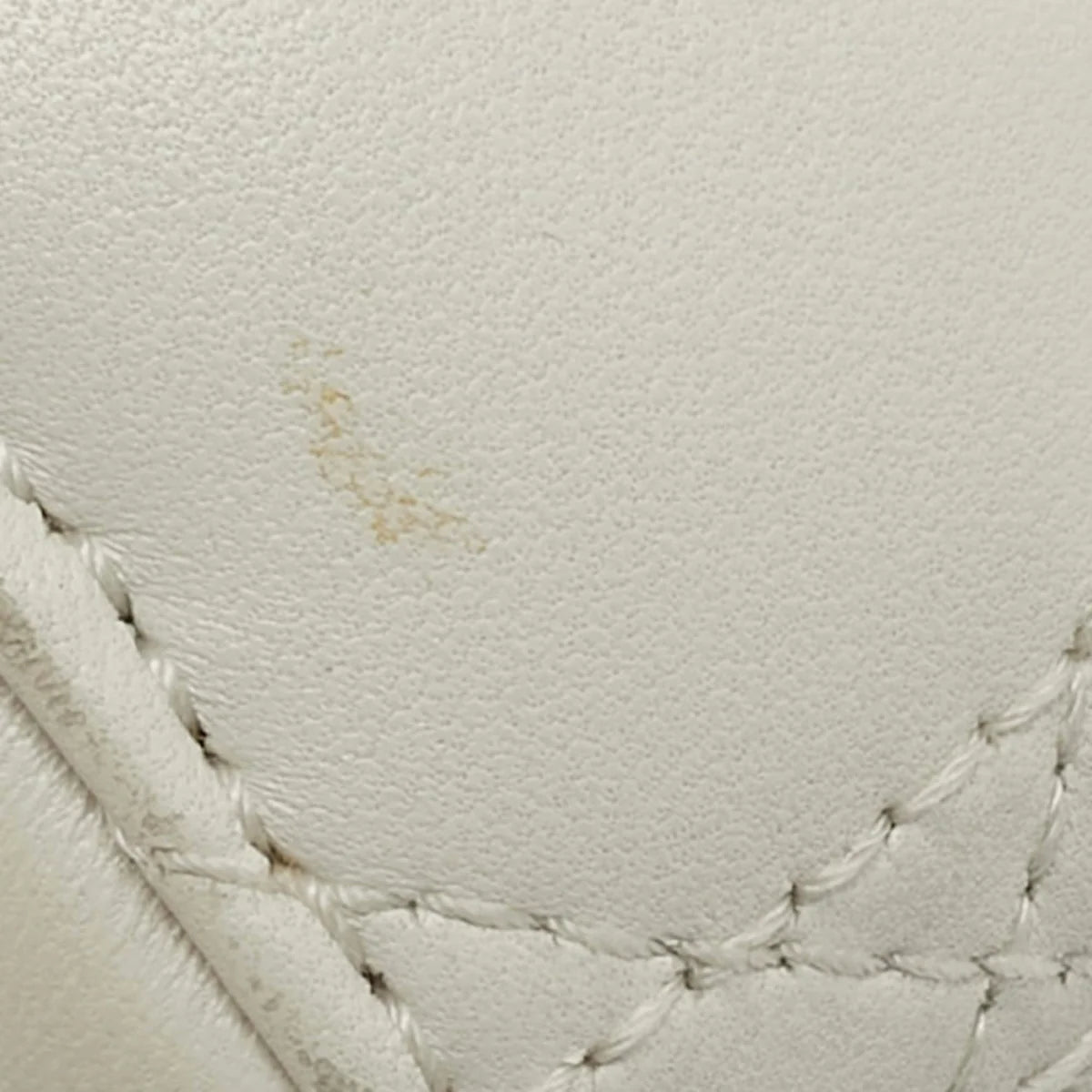 Dior Lady Dior My ABCDior Small White Cannage Leather Tote