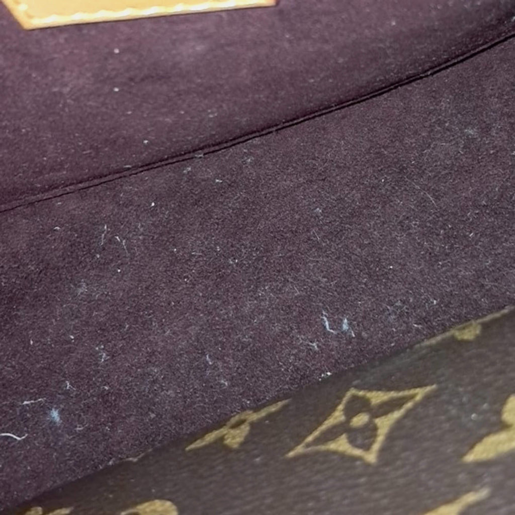 Louis Vuitton Brown PVC Monogram Montaigne MM