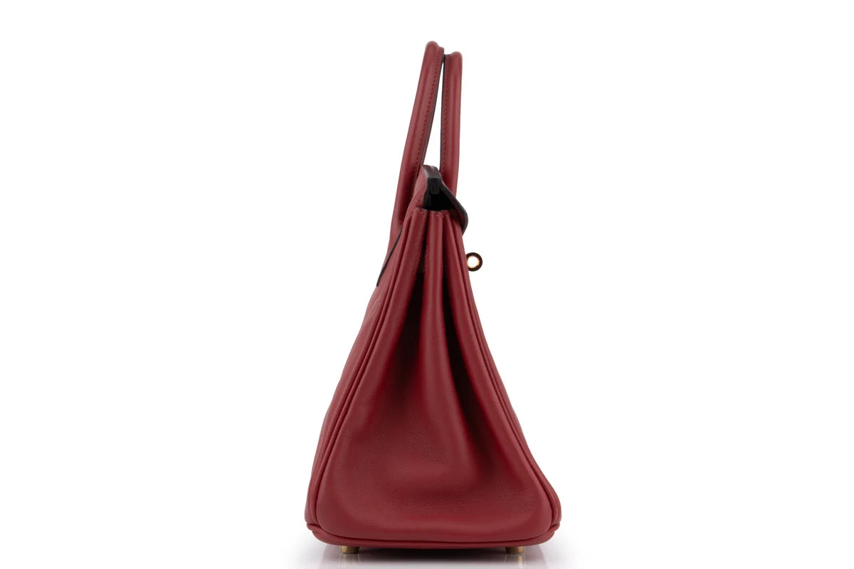Hermès Birkin 25 Swift Rouge Grenant GHW