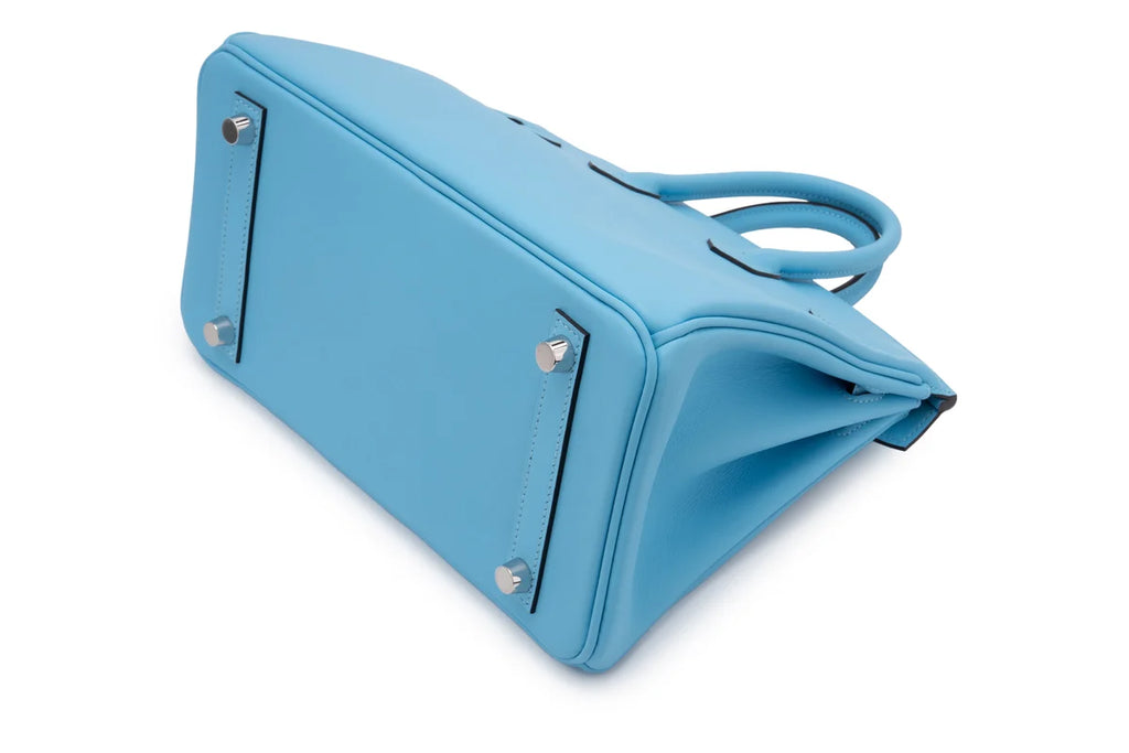 Hermès Birkin 25 Swift Blue Celeste PHW