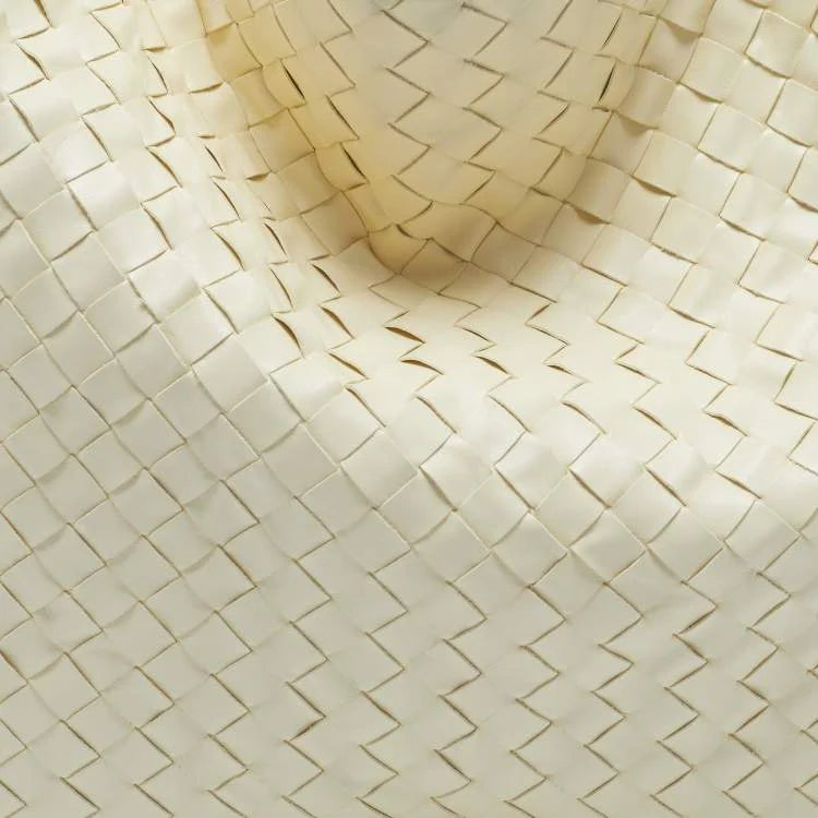Bottega Veneta Hop Large Yellow Intrecciato Leather Shoulder Bag