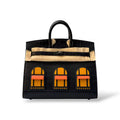 Hermes Birkin 20 Faubourg So Black Midnight BHW