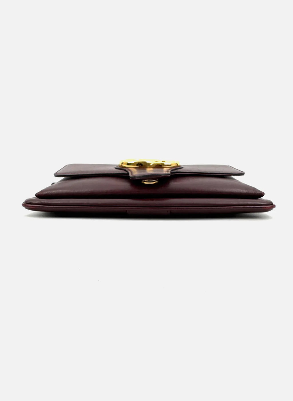 GUCCI Arli Shoulder Bag GG Marmont Burgundy Leather Crossbody