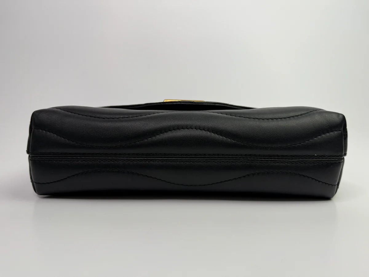 LOUIS VUITTON NEW WAVE CHAIN SHOULDER BAG WITH GOLD HARDWARE