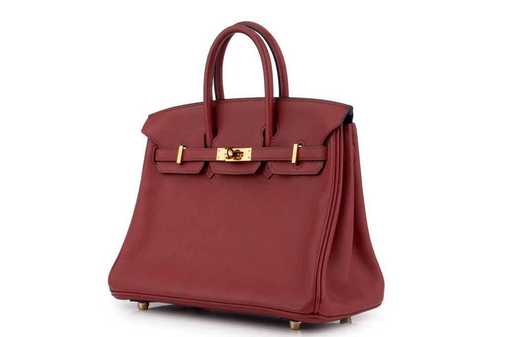 Hermès Birkin 25 Swift Rouge Grenant GHW