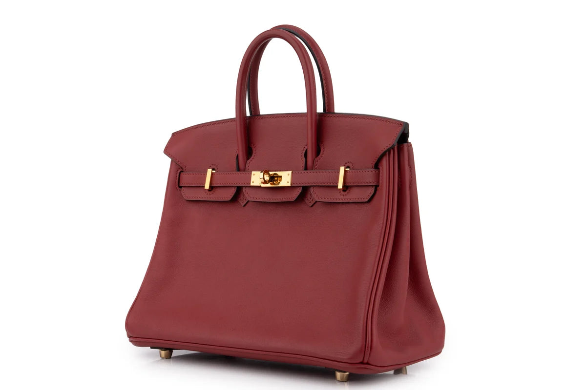 Hermès Birkin 25 Swift Rouge Grenant GHW