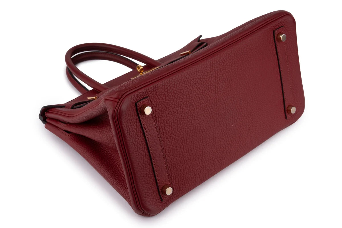 Hermès Birkin 30 Togo Rouge Grenat GHW
