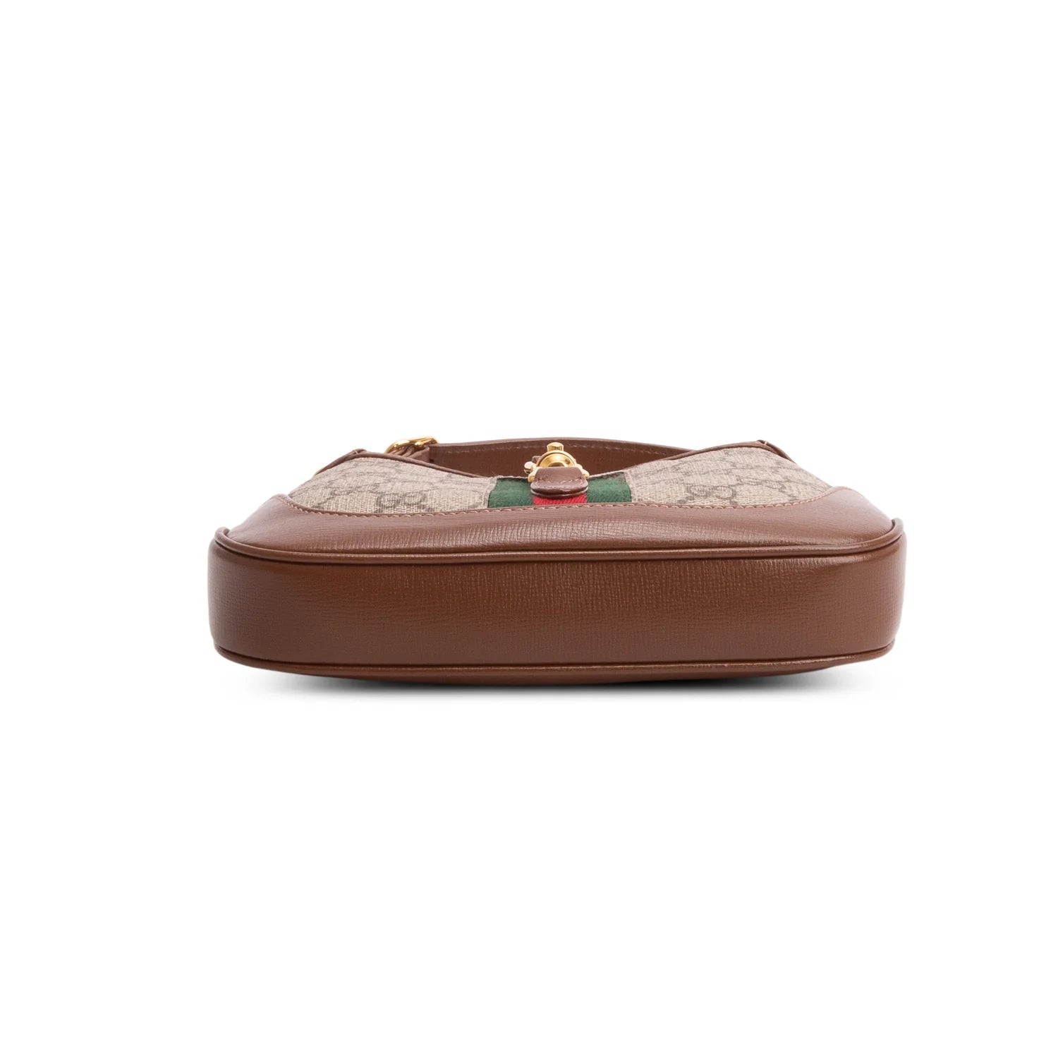 Gucci GG Supreme Monogram Azalea Calfskin Web Mini Jackie 1961