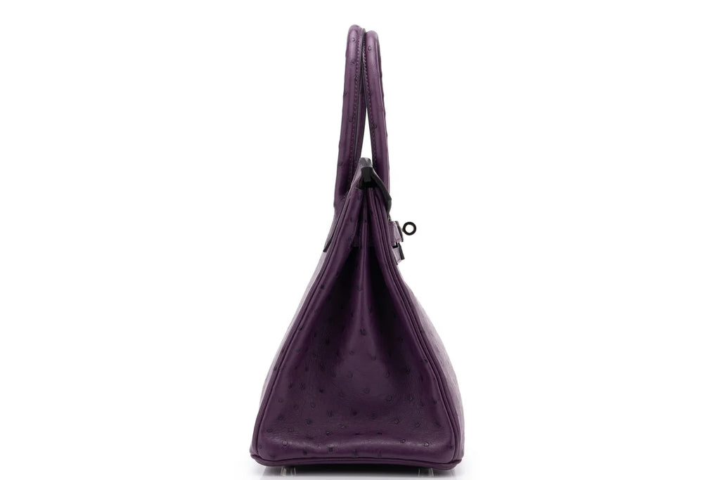 Hermès Birkin 30 Ostrich Violine PHW