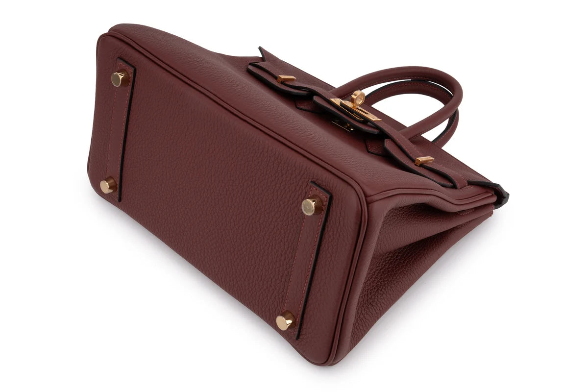 Hermès Birkin 25 Togo Rouge H GHW
