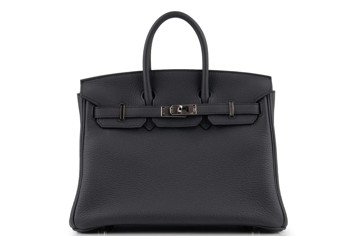 Hermès Birkin 25 Togo Gris Misty PHW