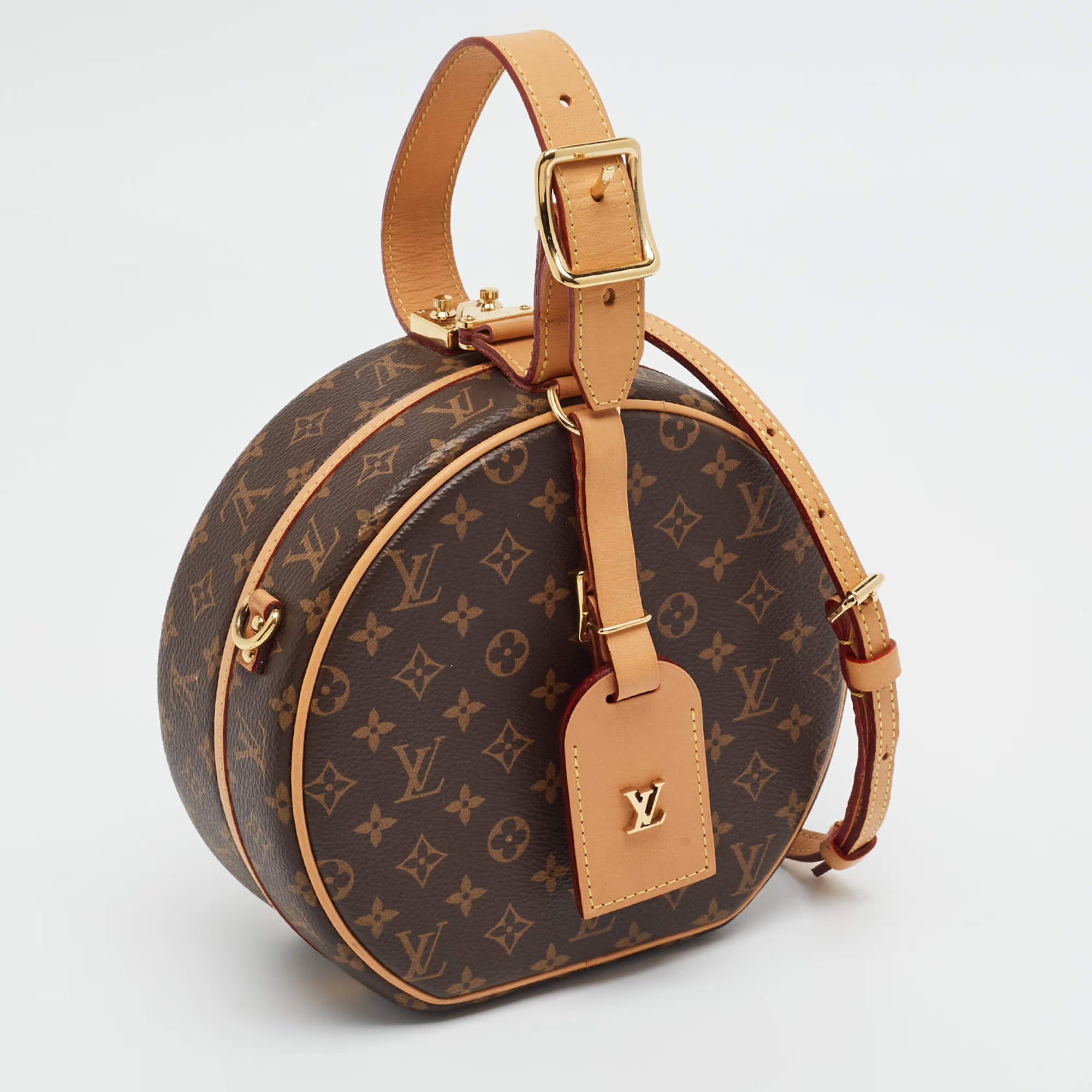 Louis Vuitton Boite Chapeau Petite Monogram Canvas Bag