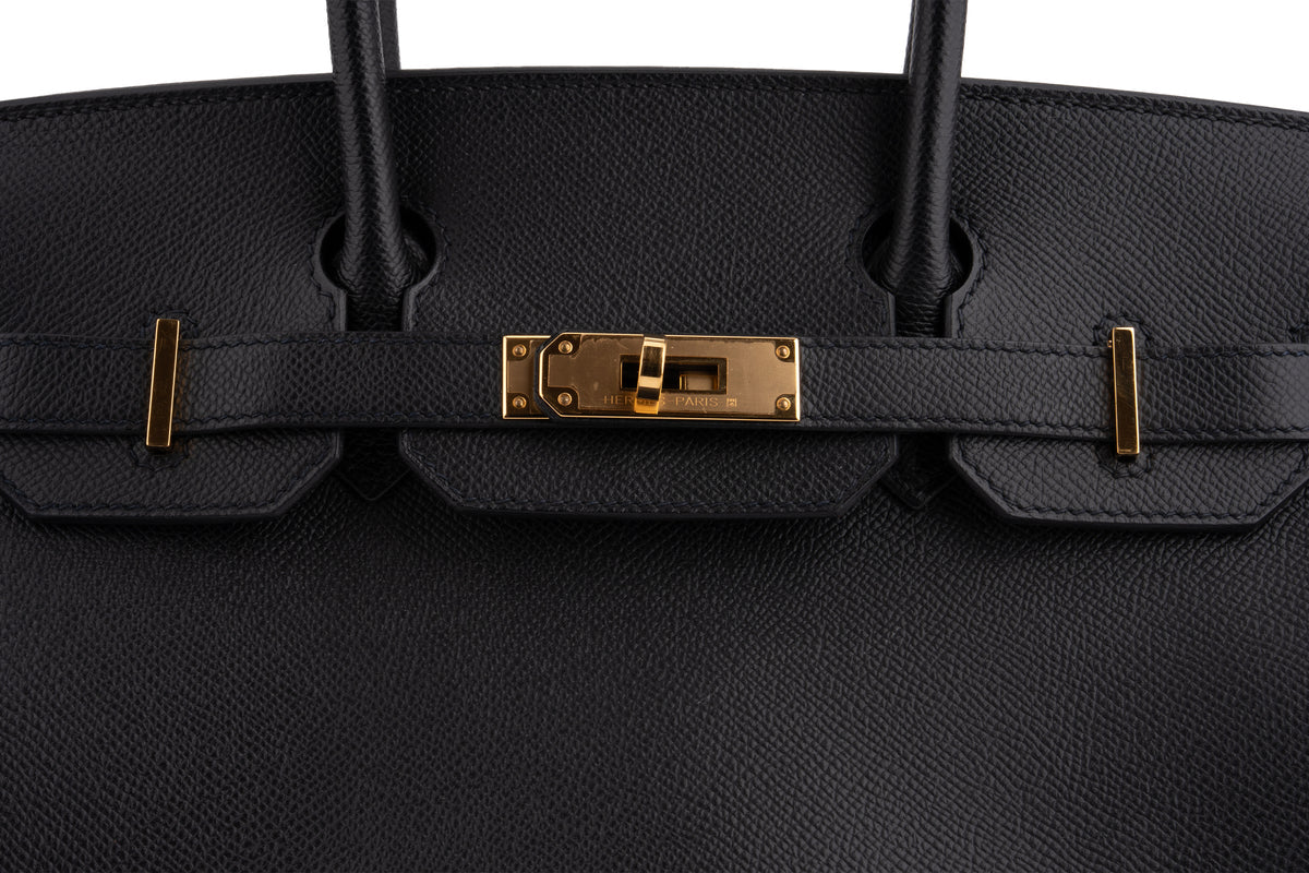 Hermès Birkin 30 Epsom Noir GHW