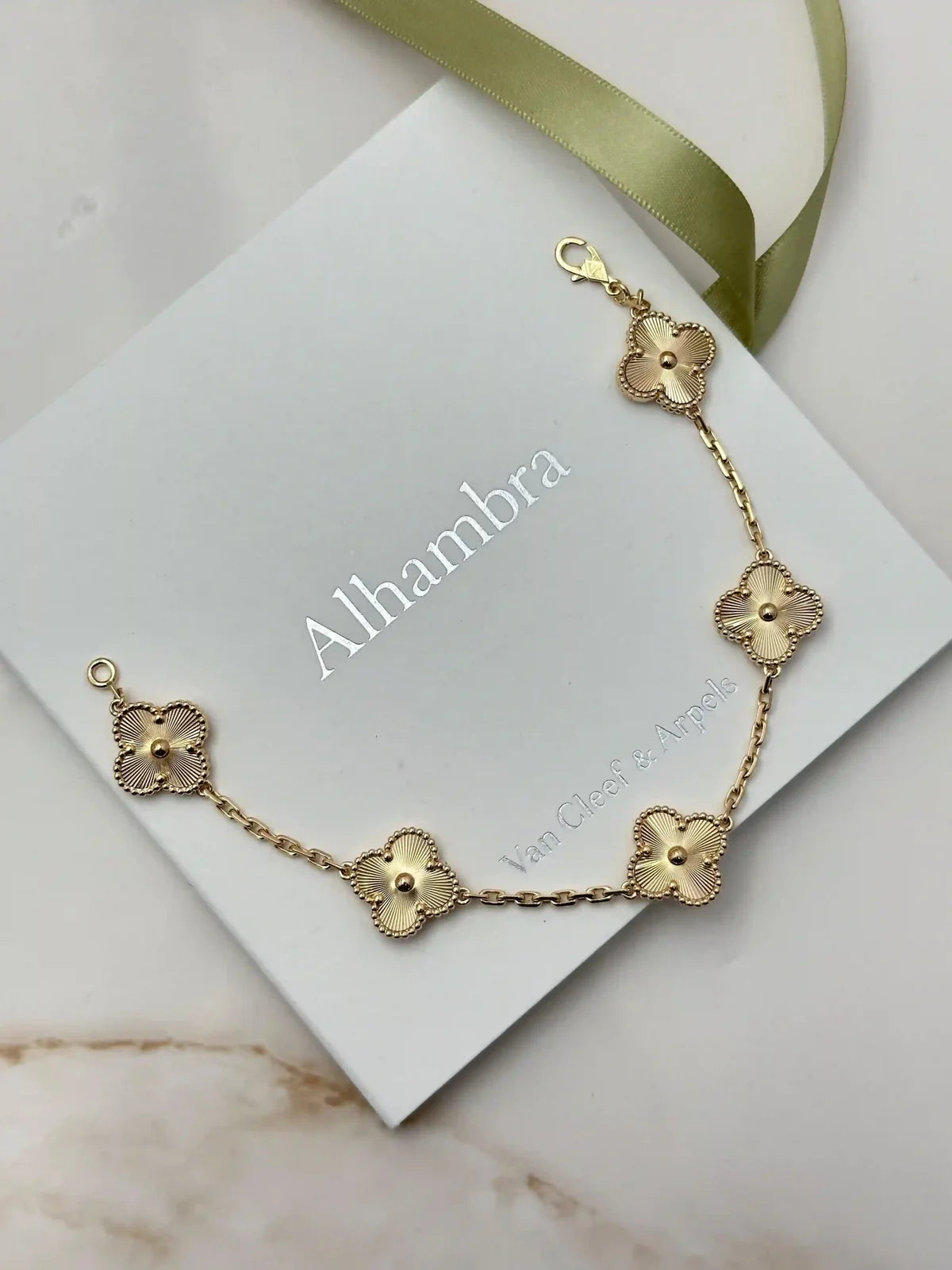 Van Cleef And Arpels Vintage Alhambra Bracelet