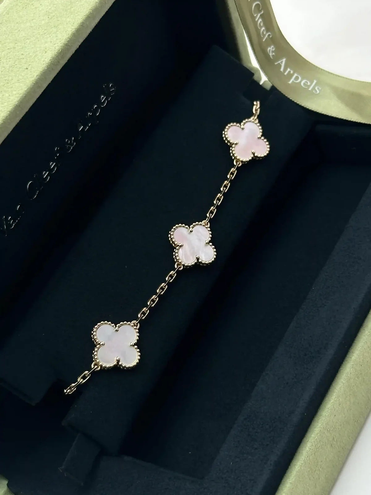Van Cleef And Arpels Alhambra Bracelet Mother Of Pearl