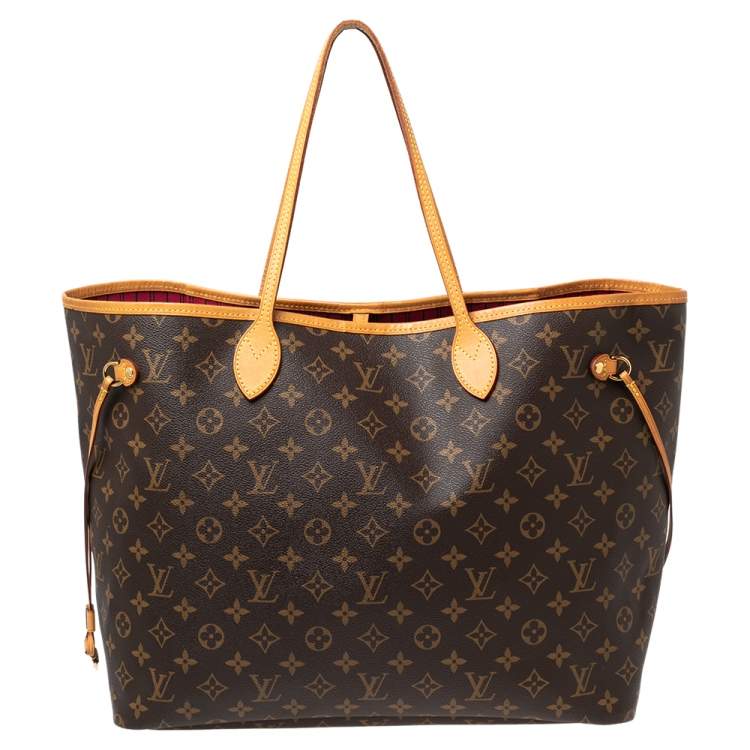 Louis Vuitton Monogram Canvas Neverfull GM Bag