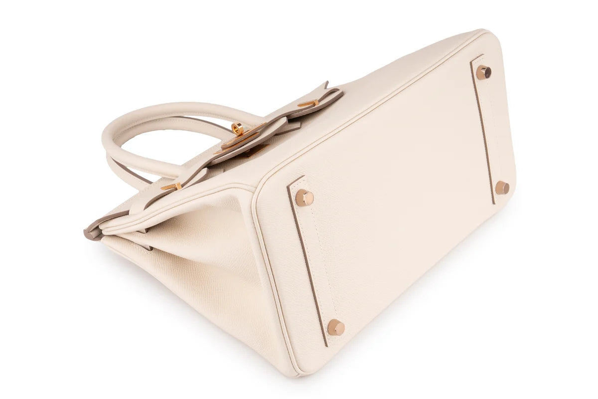 Hermès Birkin 30 Epsom Craie RGHW