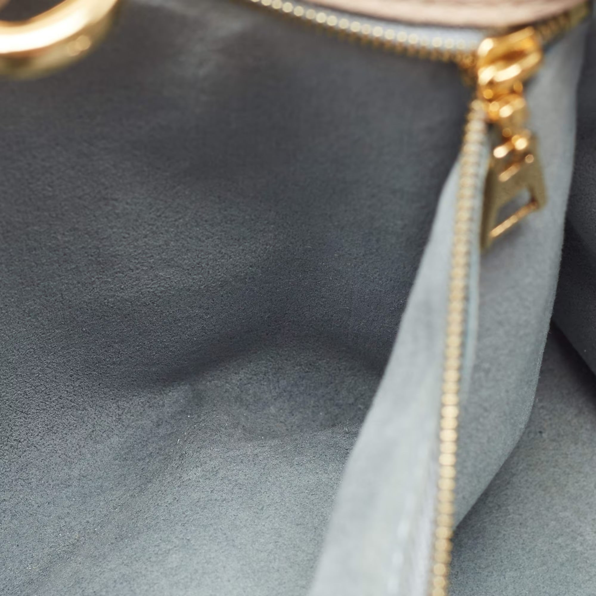 Louis Vuitton On My Side Beige Coated Canvas and Leather Tote Bag