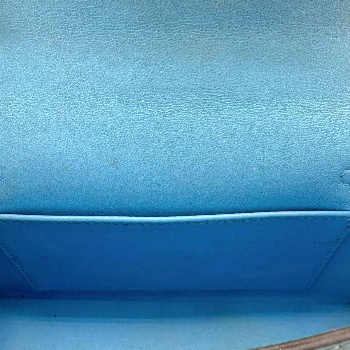 Hermes Mini Kelly Bleu Celeste Epsom PHW