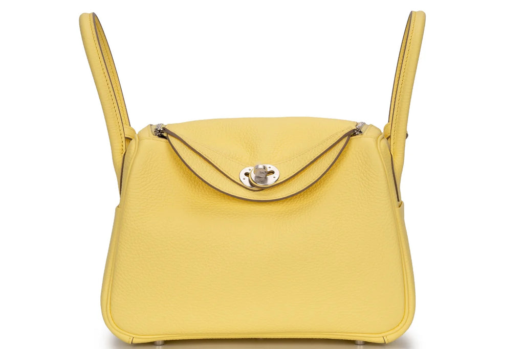 Hermès Lindy 26 Clemence Limoncello PHW