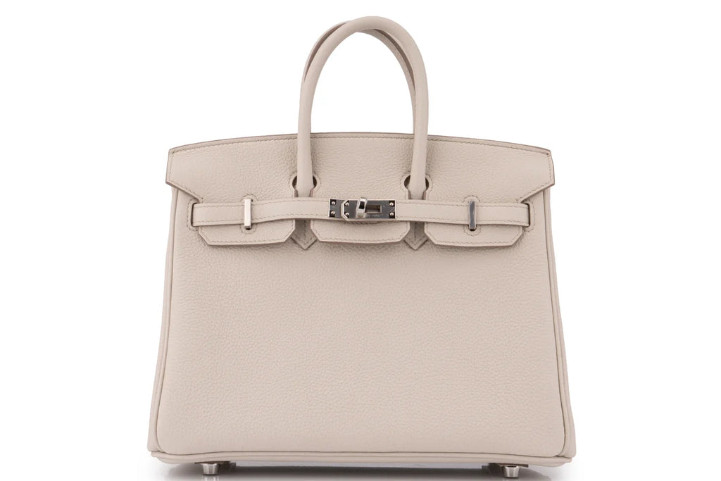 Hermès Birkin 25 Togo Beton PHW