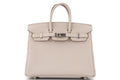 Hermès Birkin 25 Togo Beton PHW
