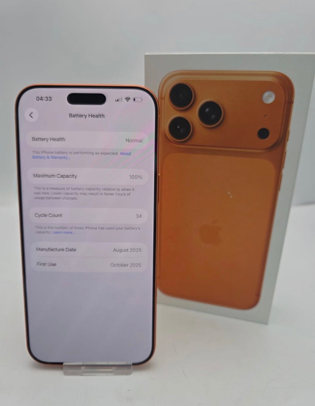 iPhone 17 Pro Max Cosmic Orange 256GB