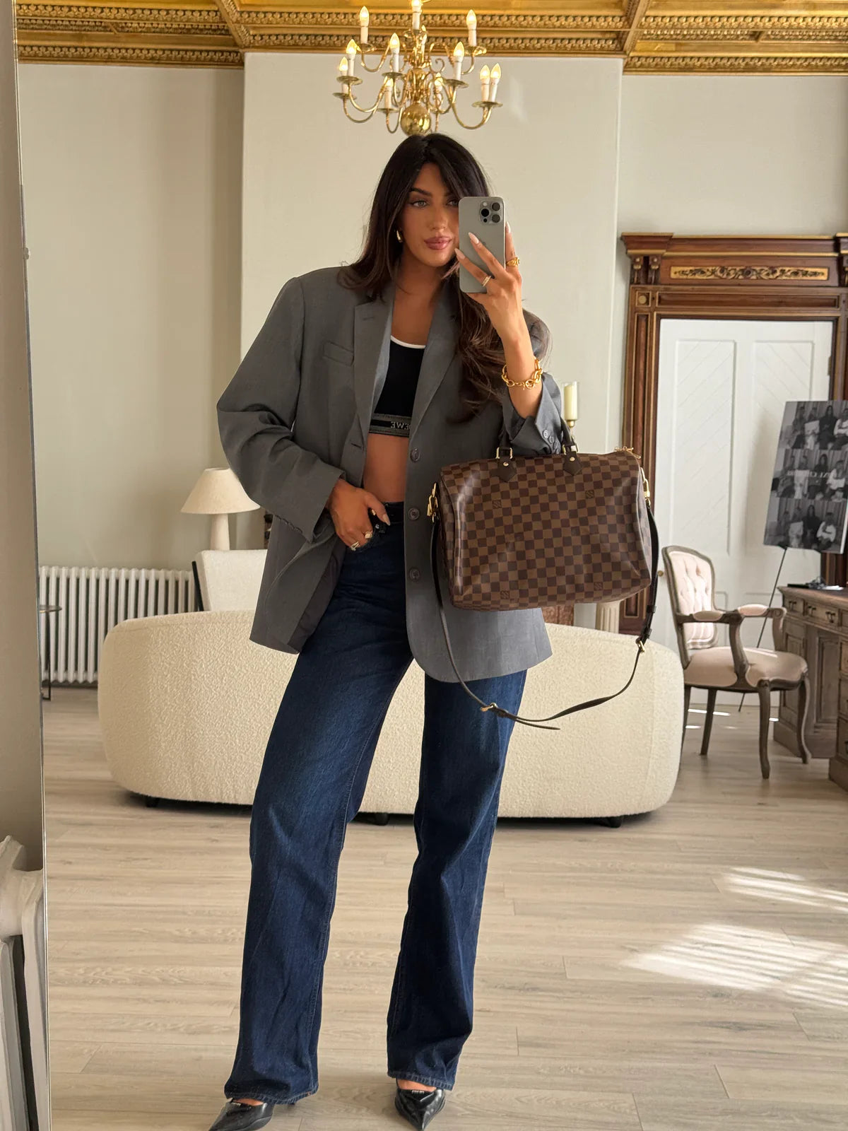 LOUIS VUITTON SPEEDY BANDOULIÈRE 35 BAG