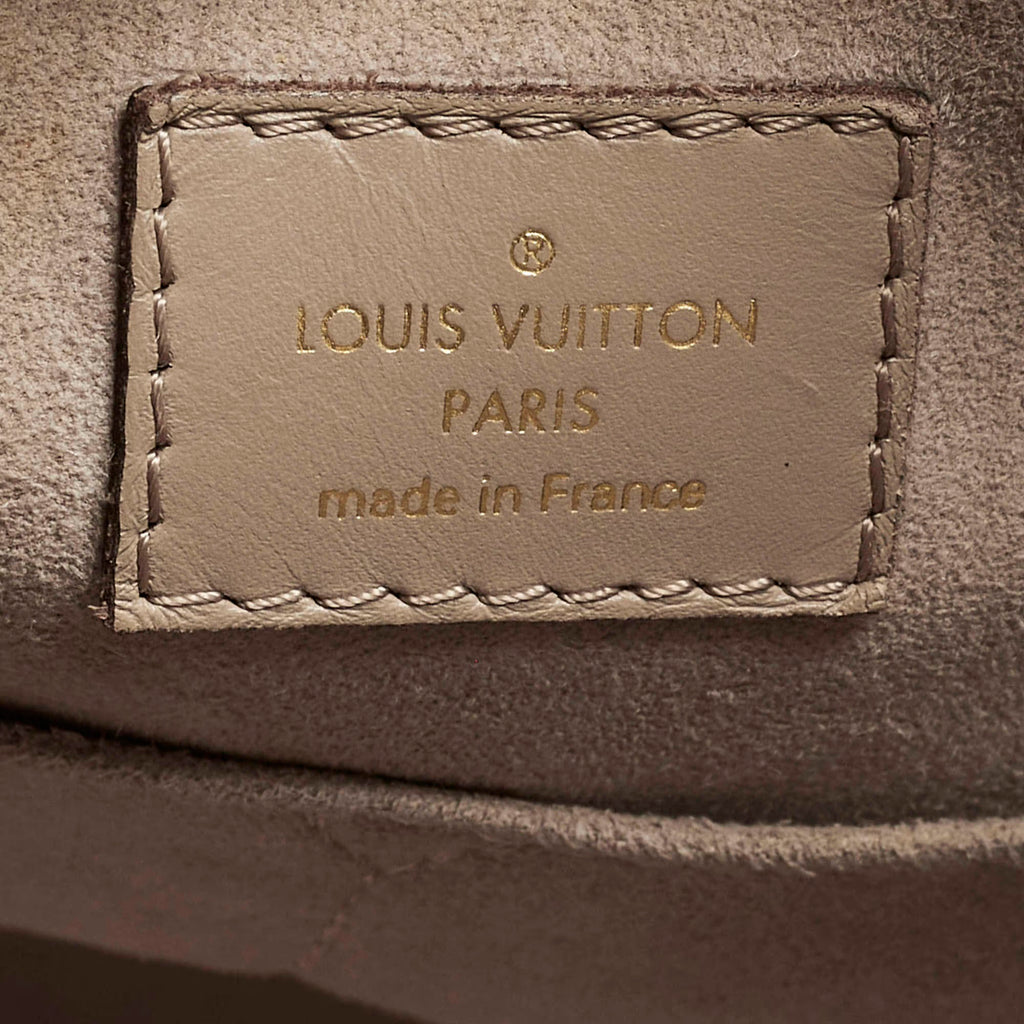 Louis Vuitton Onthego MM Beige Giant Empriente Leather Bag