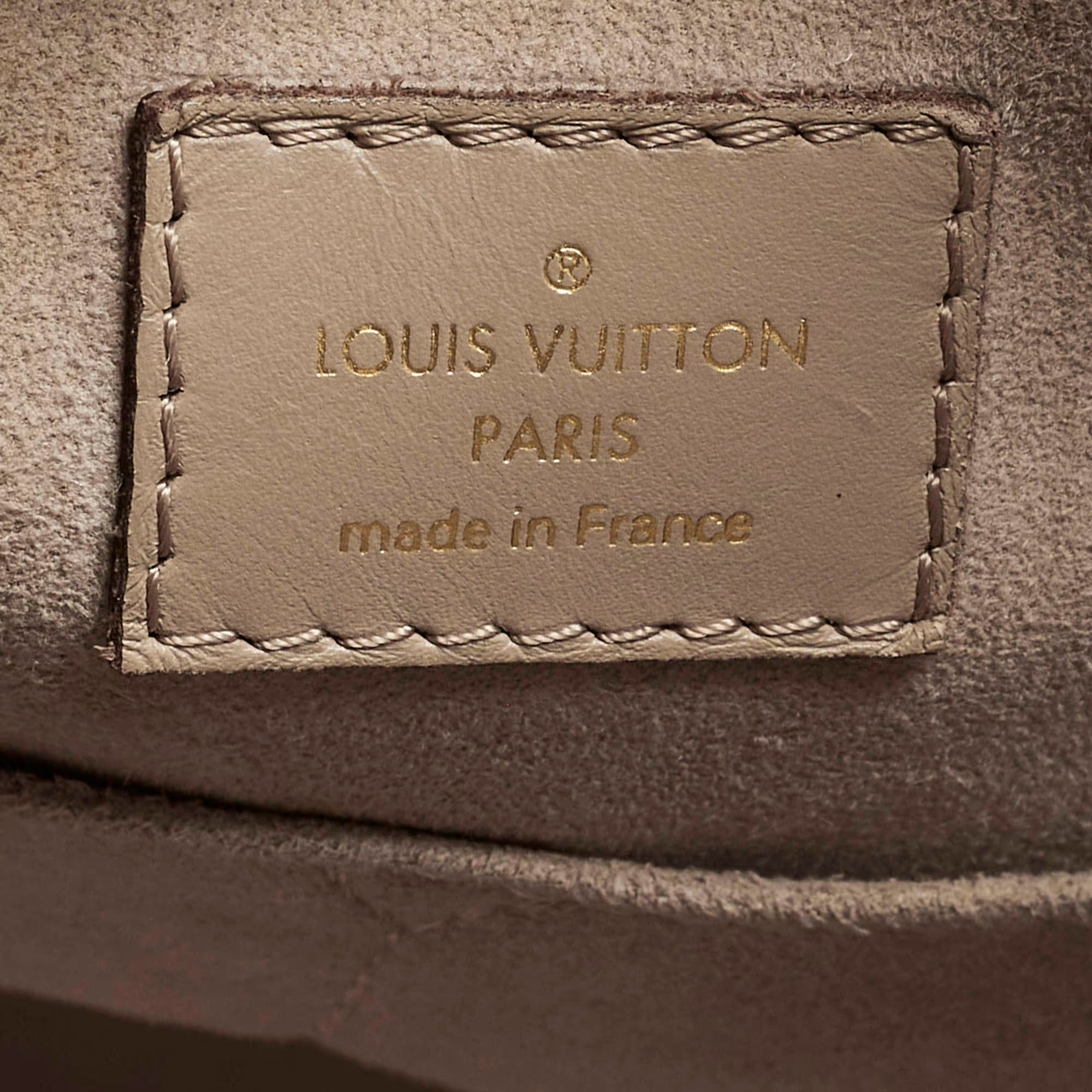 Louis Vuitton Onthego MM Beige Giant Empriente Leather Bag