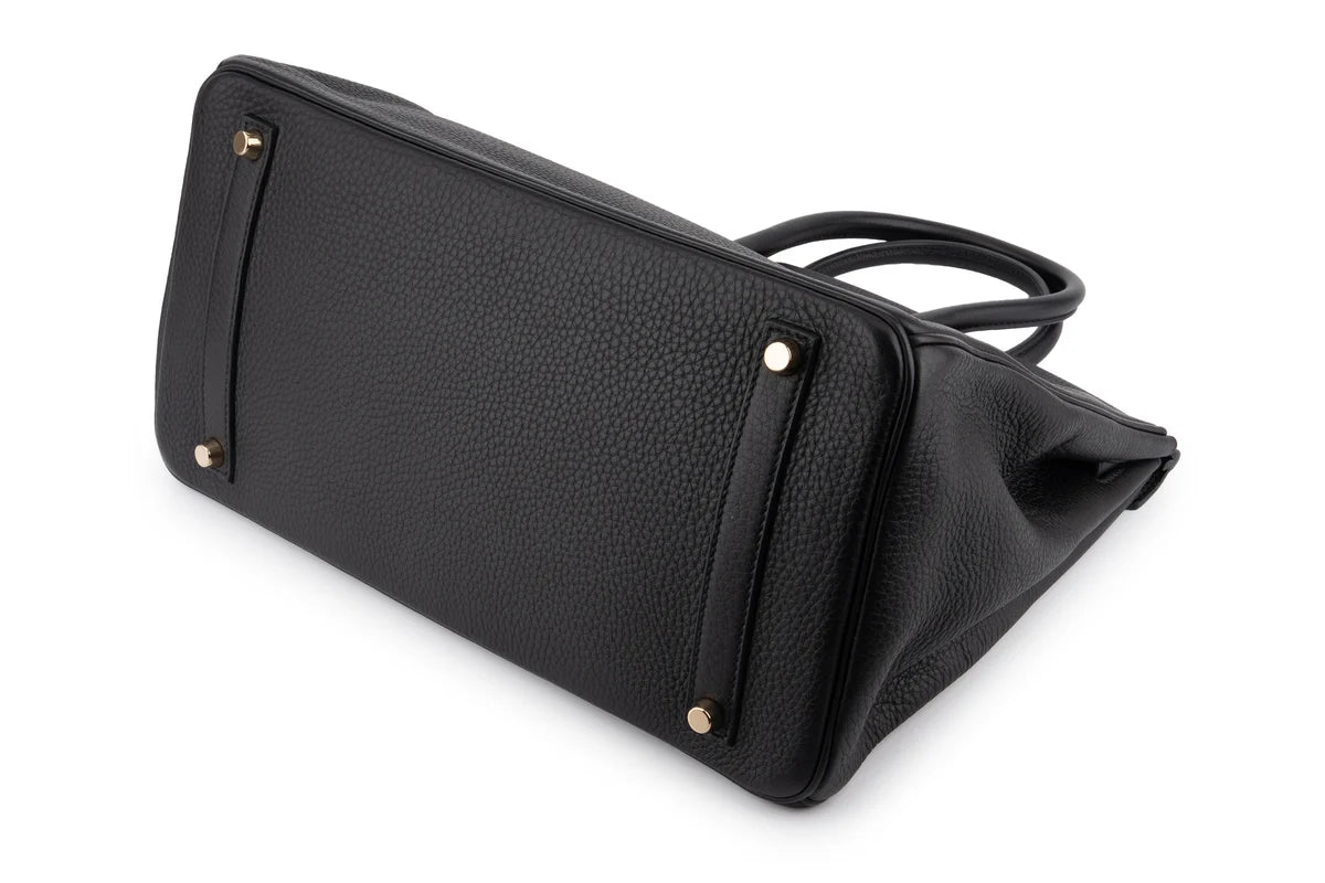 Hermès Birkin 35 Clemence Noir GHW