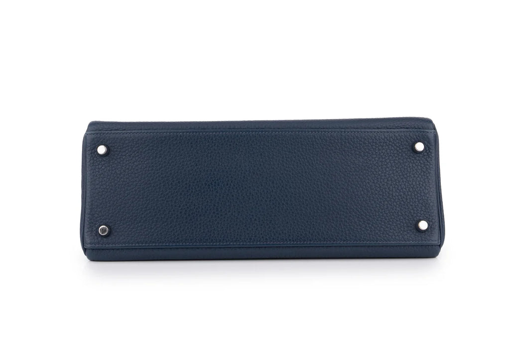 Hermès Kelly 32 Retourne Togo Bleu Sapphire PHW