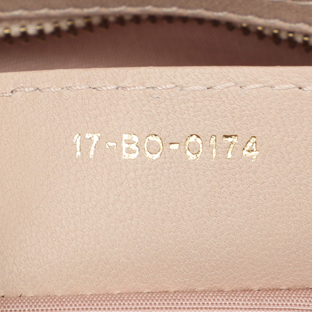 Dior Soft Beige Cannage Quilted Leather Tote
