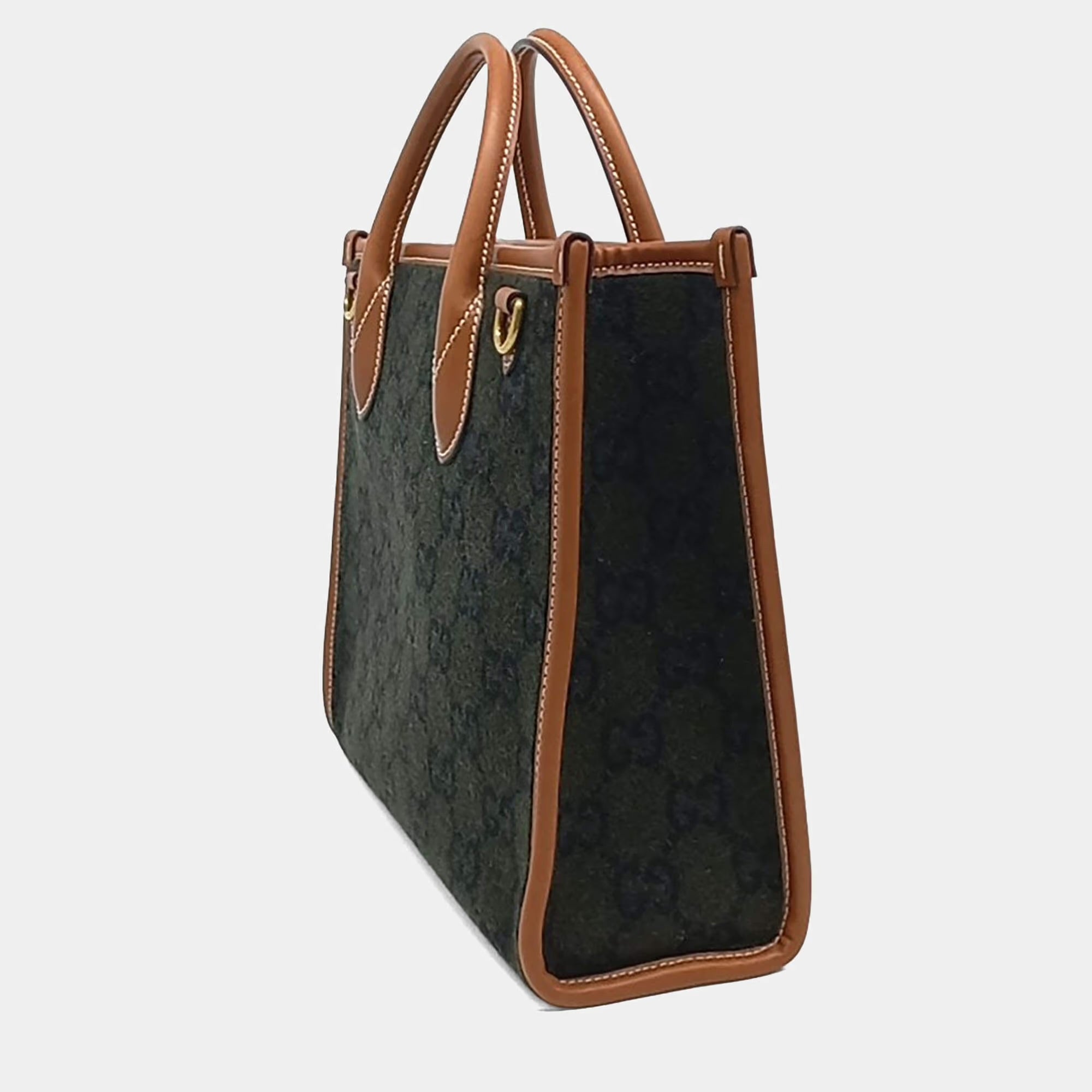 Gucci Multicolor Leather Tote and Shoulder Bag