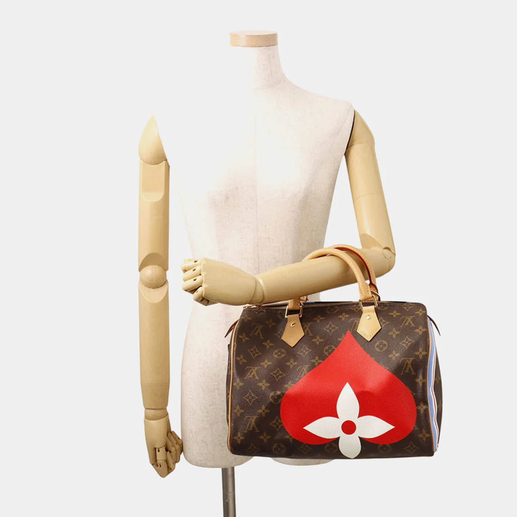 Louis Vuitton Speedy Bandouliere Brown Monogram / Gameon Size 30