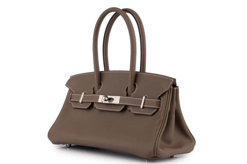 Hermès Birkin 29 Shoulder Evercolour Etoupe PHW
