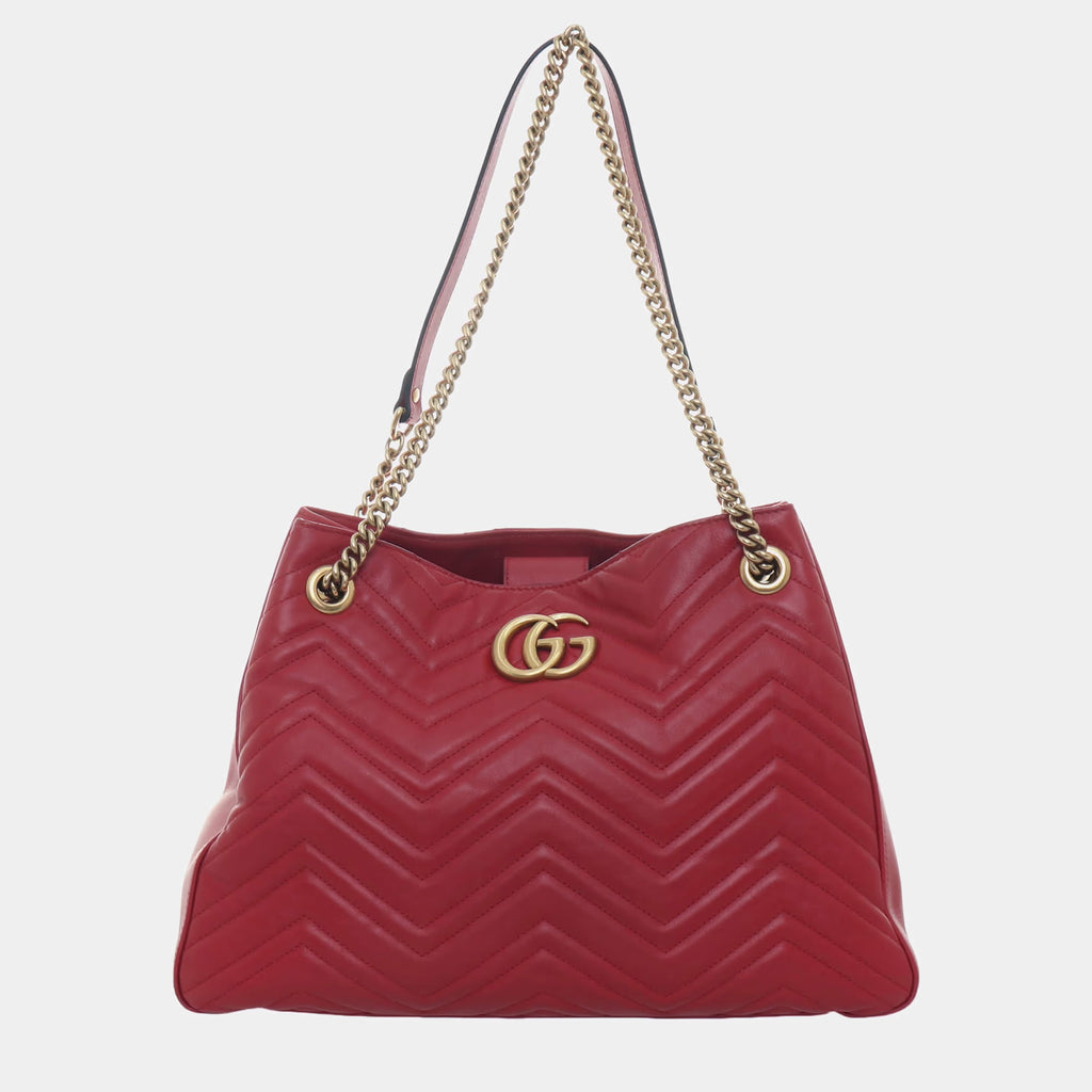 Gucci Medium Marmont Chain Shoulder Bag
