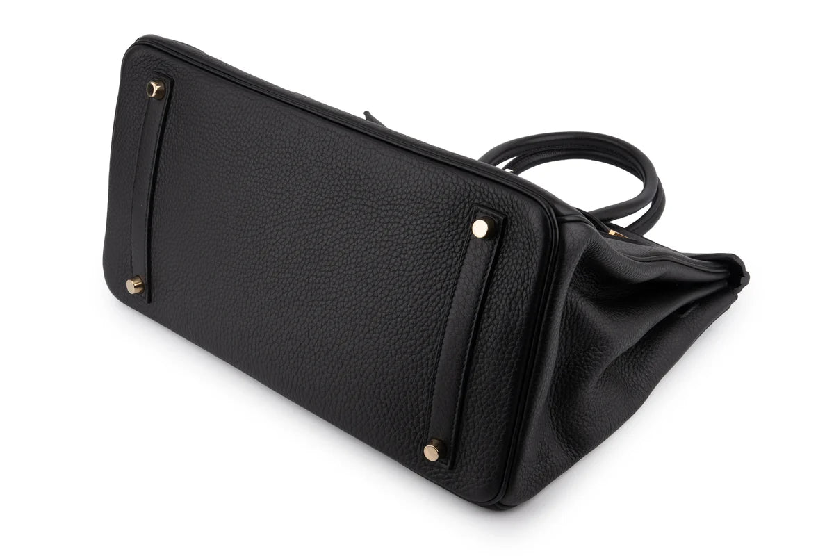 Hermès Birkin 35 Clemence Noir GHW