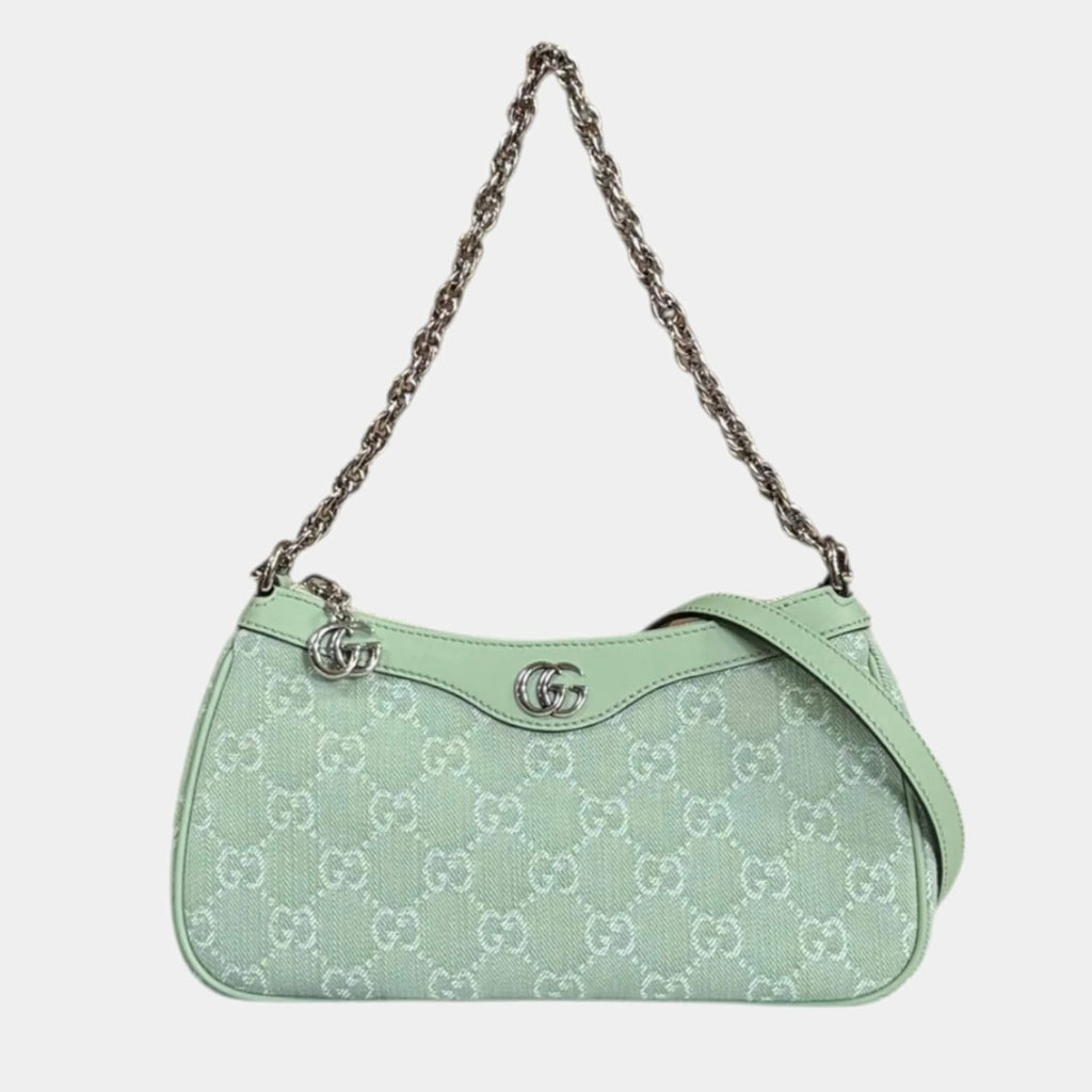 Gucci Ophidia Small Green Shoulder Bag