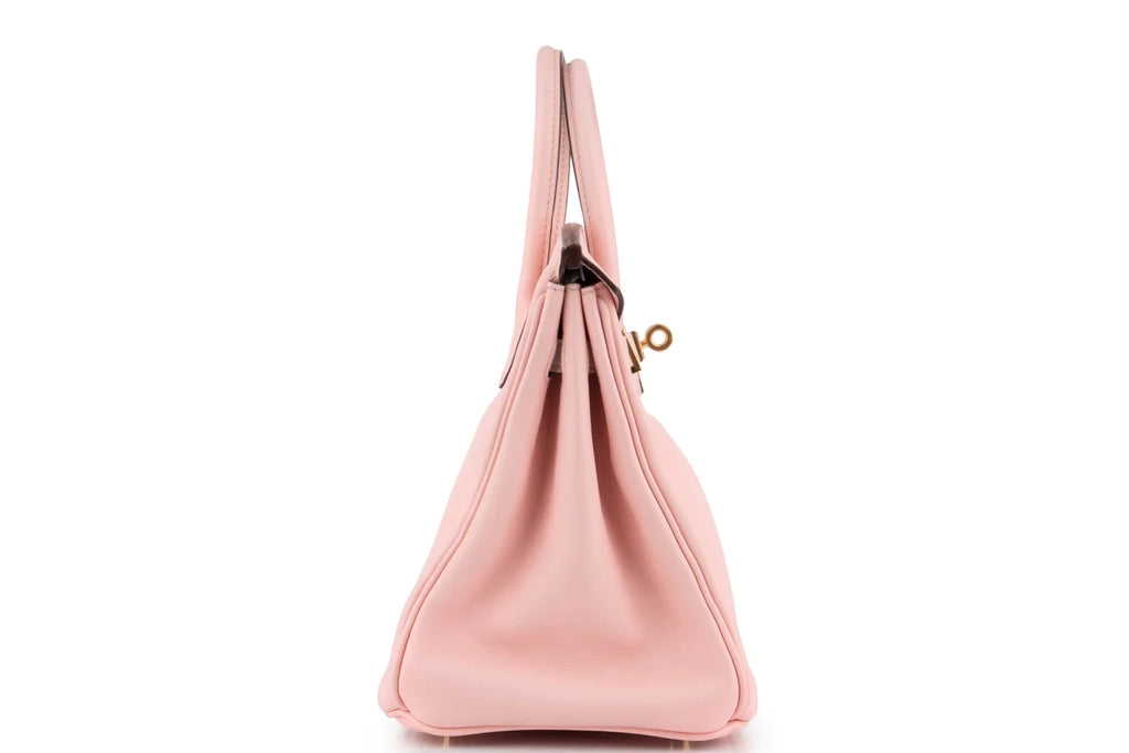 Hermès Birkin 25 SWIFT Rose Sakura GHW